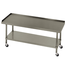 Advance Tabco ES304C Equipment Stand 30 Front to Back x 48 Left to Right 14 Gauge Stainless Steel Top Stainless Legs and Under