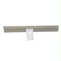 Advance Tabco CM48 Wall Mount Check or Ticket Holder 48 Length Floating Ball Mechanism Aluminum