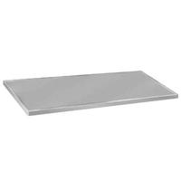 Advance Tabco VCTC247 Stainless Steel Flat Countertop 84 Long x 25 Front to Back 16 Gauge Stainless Steel