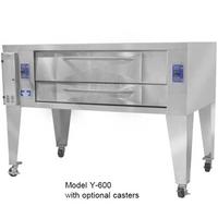 Bakers Pride Y600 Pizza Deck Oven Gas Single 60 Wide Deck 120000 BTU