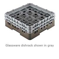 Cambro 16S1058110 Glassware Dishrack 16 Compartments 438 Max Diameter 11 Max Height Black Priced Each Sold in Cases of 2 Racks Camrack Series