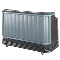 Cambro BAR730194 Cambar Portable Bar 7234 L Poly Construction Includes 80 lb Ice Sink with Cover Granite Sand