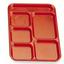 Cambro PS1014161 PennySaver School and CafeteriaTrays 10 x 1412 5 Food Compartments 1 Flatware Compartment Tan Color Priced Each Sold in Cases of 24
