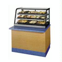 Federal Industries CD4828SS Countertop Display Case Curved Glass Self Serve NonRefrigerated 48 Long 30 Deep Signature Series
