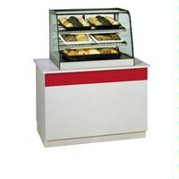 Federal Industries CD4828 Countertop Display Case Curved Glass NonRefrigerated 48 Long 30 Deep Signature Series