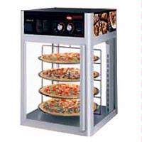 Hatco FSD1 Heated Food Display Cabinet 3 Tier Circle Rack 1 Door With Revolving Motor Passive Humidity FlavRSavor