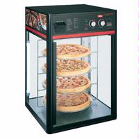 Hatco FSDT2 Heated Food Display Cabinet 4 Tier Circle Rack 2 Door With Revolving Motor Humidified FlavRSavor