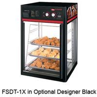 Hatco FSDT1X120QS Heated Food Display Cabinet 4Tier Pan Rack 1 Door Without Revolving Motor Passive Humidity FlavRSavor