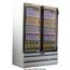HowardMcCray GF48BMFF Glass Door Merchandiser Reach In Freezer 2 Swing Doors 5214 Length x 37 Depth