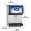 ICEOMatic IOD200 Ice Dispenser Counter Model 200 Lbs Storage Does not Include Ice Maker Cube and Pearl Dispensing only Bin Kits Sold Separately 30 Wide