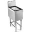 Eagle Group B12IC24 Underbar Ice Chest Stainless Steel 12 Long x 24 Front to Back Ice Bin 1012 Deep 43 Lb Capacity SpecBar2000 Series