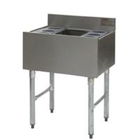 Eagle Group B2CT18X Underbar Cocktail Unit without Cold Plate 24 Length x 20 Front to Back 8 Deep Ice Bin 1800 Series