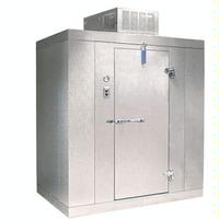 Norlake KLB7746C Walk In Modular Cooler With Floor 4 x 6 x 7 7H Ceiling Mount Compressor Separate Accessory
