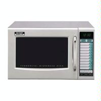 Sharp R21LVF Microwave Oven Medium Duty 10 Programmable TouchPads 1000 Watts