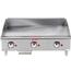 Star 636TF 36 Gas Countertop Griddle 28300 BTU Every 12 1 Thick Plate Thermostatic Controls