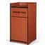 Vollrath 75726 Wood Composite Material Garbage Can Storage Cabinet
