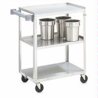 Vollrath 97121 Utility Cart 300lb capacity stainless steel 17 34x27