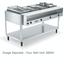 Vollrath 38119 Hot Food Table 5 Wells Individual Sealed Wells With Drains 700 Watts Per Well ServeWell Series