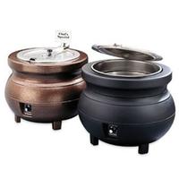 Vollrath 72171 Kettle Colonial Electric 7 Quart Cover with Hinge 1534 Diameter Copper Cayenne Series