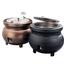 Vollrath 72171 Kettle Colonial Electric 7 Quart Cover with Hinge 1534 Diameter Copper Cayenne Series
