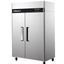 Turbo Air M3RF452N ReachIn Dual Refrigerator and Freezer 3565 2 Stainless Steel Doors 4958 Wide 392 Cubic Feet 4 Casters
