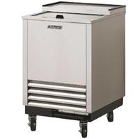 Turbo Air TBC24SDGFN6 Glass and Plate Chiller and Froster Capacity 48 8 Mugs or 129 10 Steins 2478 Wide Stainless Countertop and Lid Stainless Exterior Super Deluxe Series