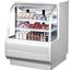 Turbo Air TCDD48HWBN Bakery or Deli Case Refrigerated Curved Glass 4812 Length x 5018 High White