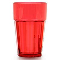 Thunder Group PLPCTB124RD Tumbler 24 Oz Polycarbonate Red Diamond Series Priced by the Dozen Sold in Case of Dozen