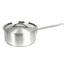 Thunder Group SLSSP100 Sauce Pan 10 Quart With Cover Induction ready Stainless Steel Priced Each Purchased in Cases of 6