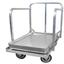John Boos D1927SPH Pan Truck Dolly with Push Handle for 18 x 26 or 18 x 13 Pans Aluminum