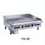 Imperial Middleby ITG24 Griddle Countertop Gas 24 Wide 30000 BTU Every 12 1 Thick Plate Thermostatic Control Elite Series